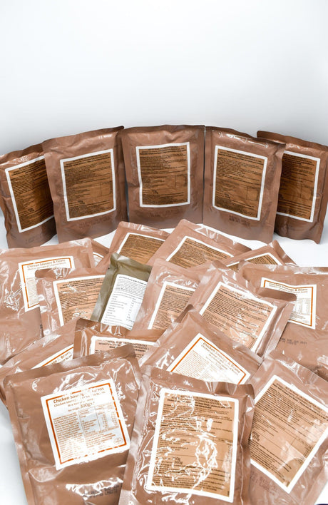 British Army Military Ration Meal Pouch x 20