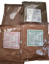British Army Military Ration Pack Meal Pouch - Various Menus