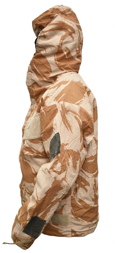 British Army MK4 Desert DPM Suit Protective NBC Smock With Hood