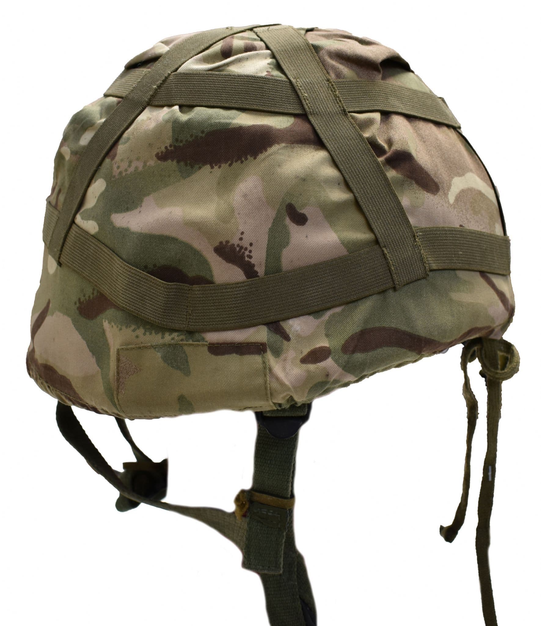 British Army MK6 GS Combat Kevlar Helmet With MTP Cover – Preppers