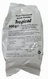 British Army Ration Pack 500g Fruit Flavoured Drink Powder - Tropical