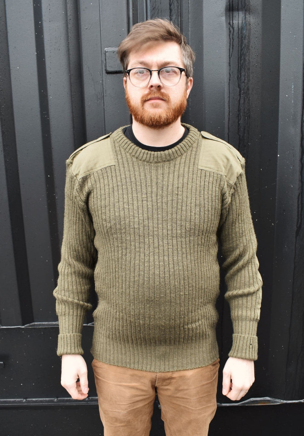 Wool Pull British Army Surplus Wool Pullover Sweatshirt Jumper - Olive – Preppers ...