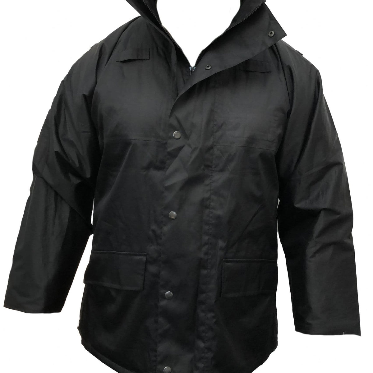 British Military Black Lightweight Waterproof Jacket - Style 16 ...