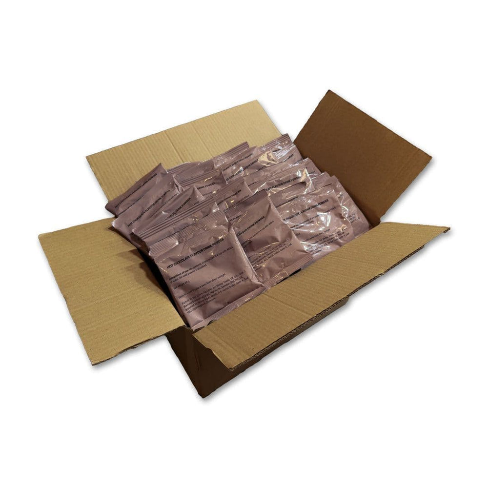 Hot A Rations British Military BULK BUY Hot Chocolate Rations x 50 – Preppers Shop UK