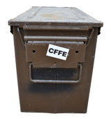 British Military Extra Large Deluxe Brown Ammo Box