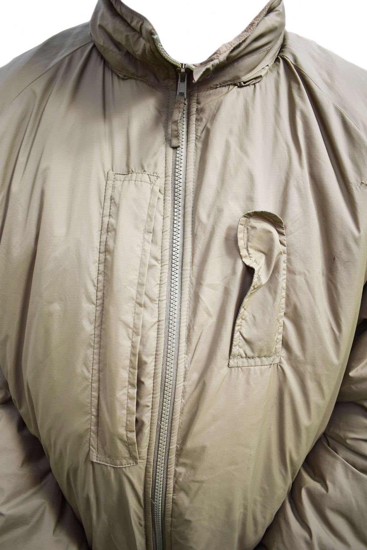 British Military PCS Thermal Jacket With Integral Stuff Bag