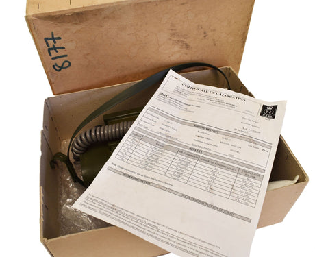 British Military PDRM82D Portable Dose Rate Meter Geiger Counter Radiation Detector