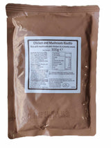 British Military Ration Main Meal Pouch - Chicken & Mushroom Risotto 300g