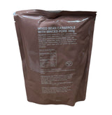 British Military Ration Main Meal Pouch - Mixed Bean Casserole With Minced Pork 300g