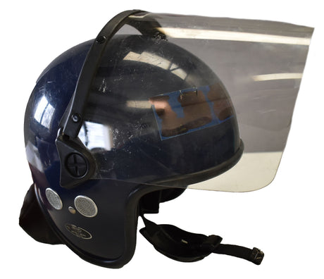 British Police Genuine Riot Protective Helmet  - Grade 2