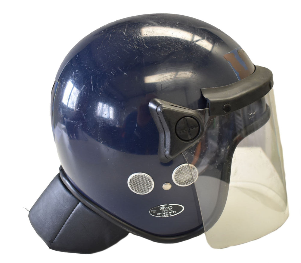 British Police Genuine Riot Protective Helmet With Visor – Preppers Shop UK