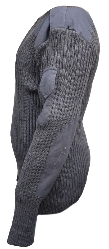 British RAF Wool Pullover Sweatshirt Jumper - Blue