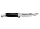 Buck 102 Buck Woodsman Fixed Blade Knife - Black Phenolic