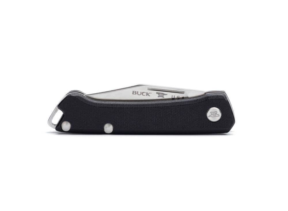 Buck 250 Saunter Clip Point Folding Knife - Black - UK EDC