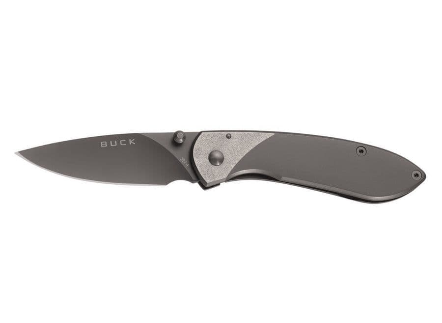 Buck 327 Nobleman Folding Lock Knife - Titanium