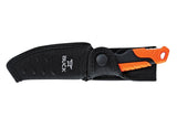Buck 658 Small Pursuit Fixed Blade Knife - Orange/Black Pro