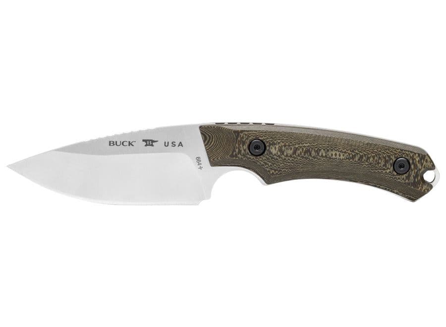 Buck 664 Alpha Hunter Pro Fixed Blade Knife - Walnut DymaLux