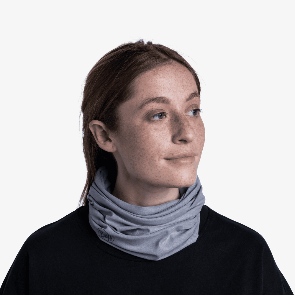 BUFF Original EcoStretch Neckwear - Solid Ash Grey – Preppers Shop UK