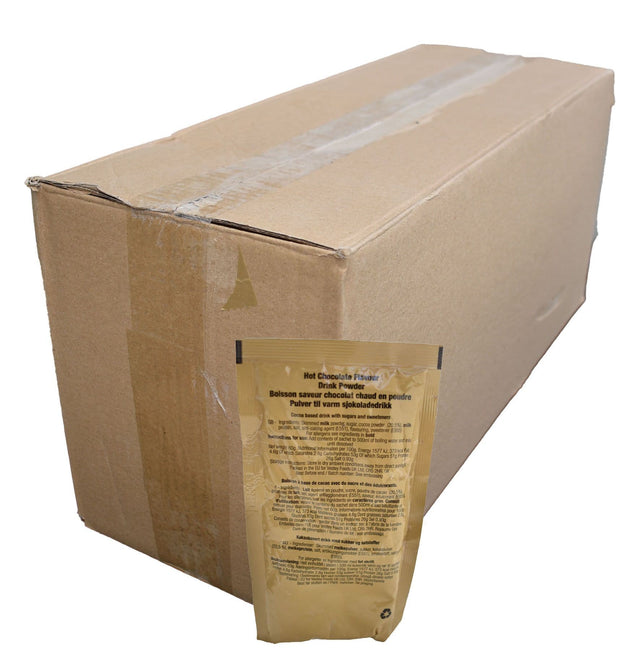 Military Rations Box BULK BUY - British Army Ration Pack - Hot Chocolate Sachets x 200 ...