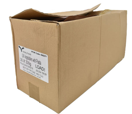 BULK BUY - British Army Ration Pack Meal Pouch - Vegetables With Pasta x 30