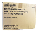 BULK BUY - British Army Ration Pack - Military Nairns Oat Digestive Biscuits x 144