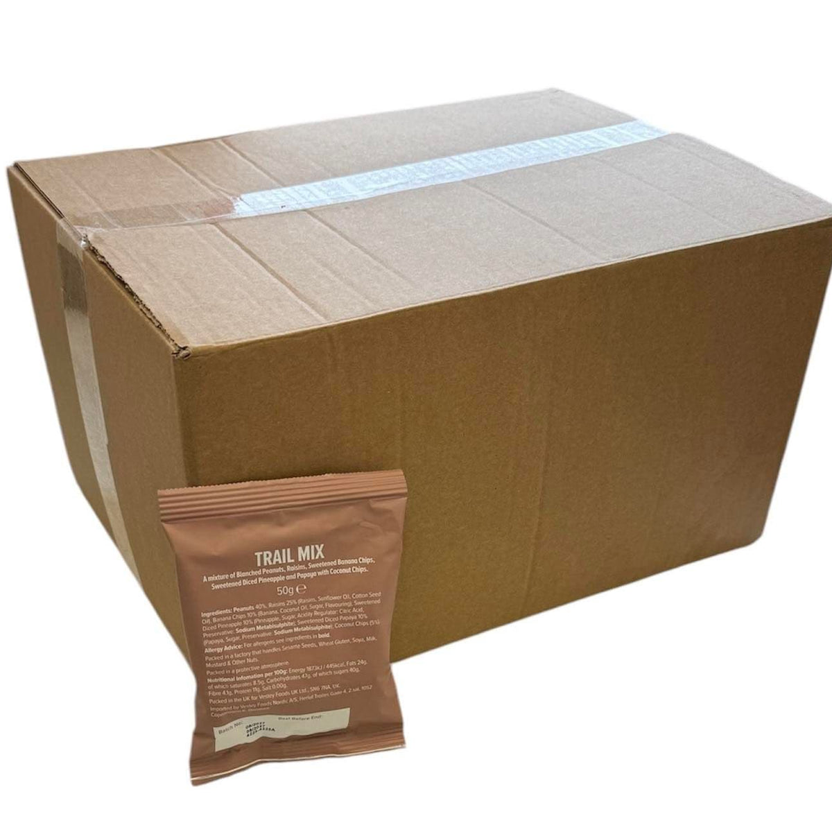 BULK BUY - British Army Ration Pack Trail Mix - 50g x 50 – Preppers Shop UK