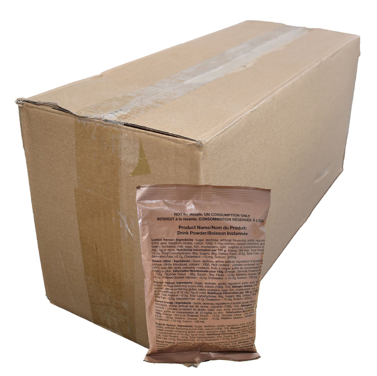 BULK BUY British Military 200g Drink Powder x 40