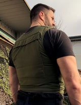 Civilian Overt Body Armour Cover - Olive - Grade 2