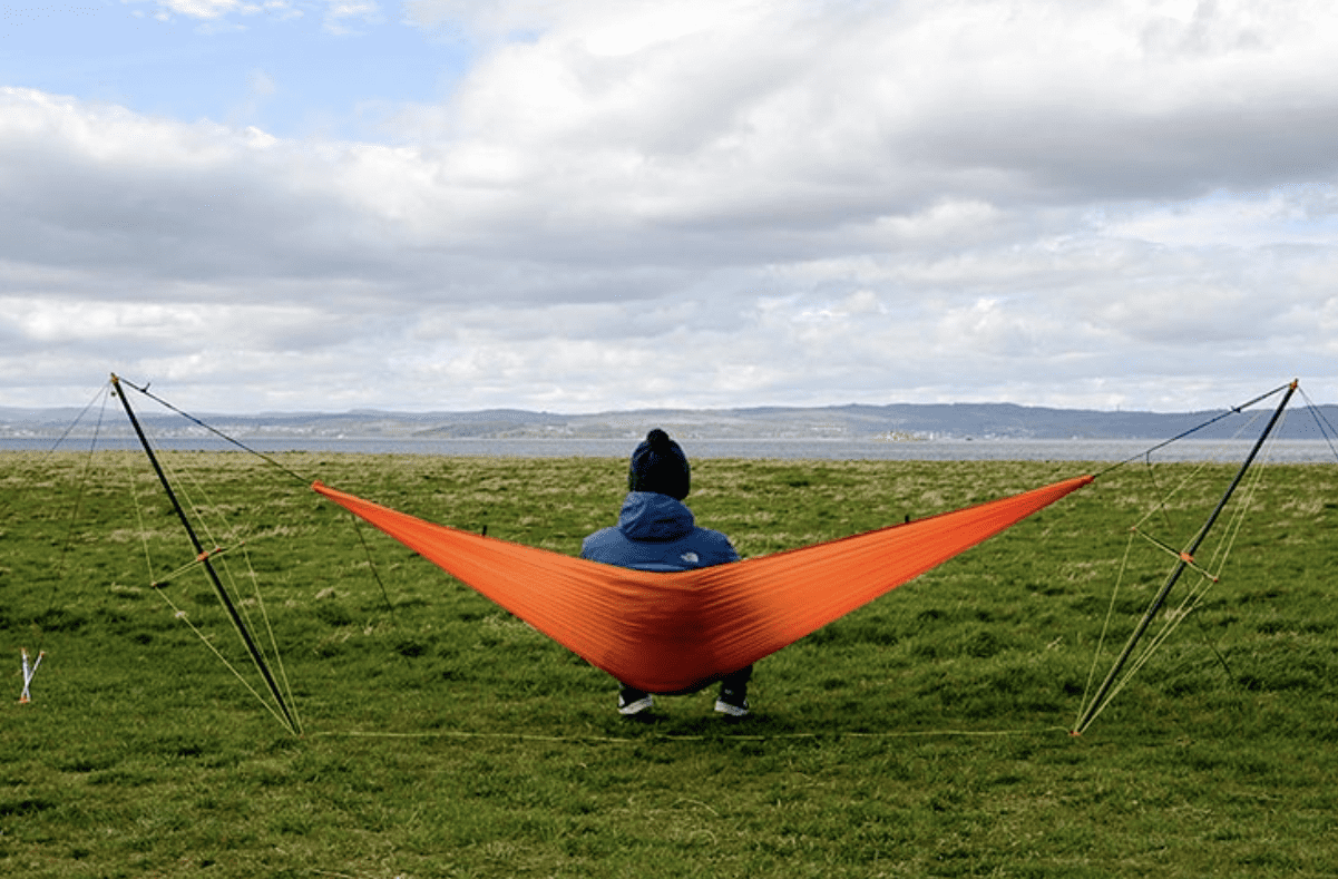 DD Hammocks DD スーパーライト ハンモック (サンセットオレンジ）日本