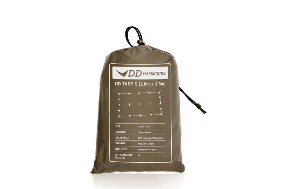 DD Hammocks Tarp 3x3 – Coyote Brown DD Hammocks Tarp 3x3 – Coyote Brown