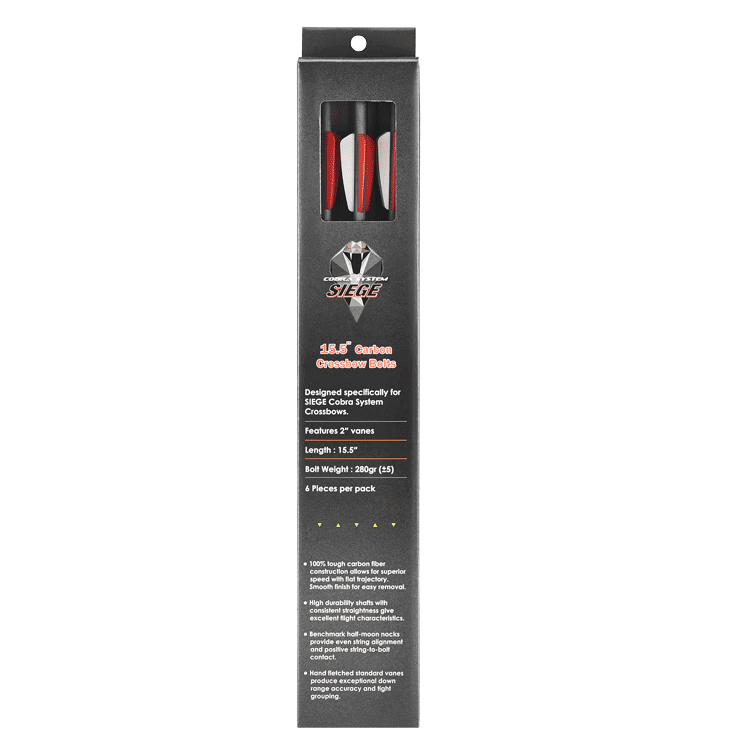 EK Archery Siege Crossbow Bolts - 6 Pack