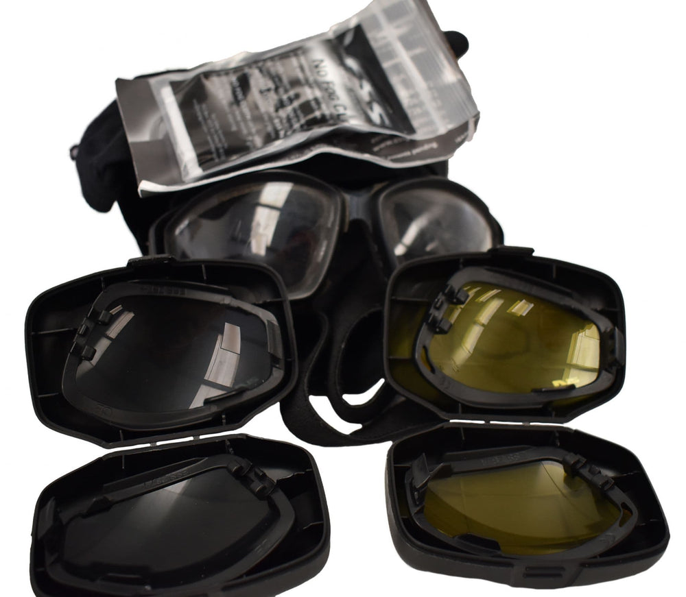 ess v12 advancer goggles ESS Military V12 Advancer Ballistic Glasses Kit – Preppers Shop UK