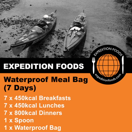 Expedition Foods Freeze Dried Meals Waterproof Meal Bag - 7 Days