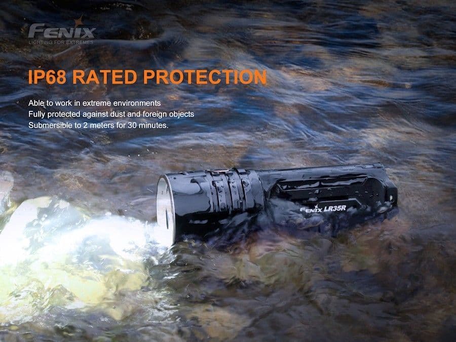 Fenix LR35R 10,000 Lumen Searchlight Torch