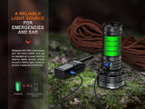 Fenix LR40R v2.0 15,000 Lumen Rechargeable Searchlight Torch
