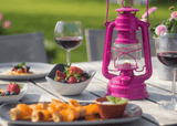 Feuerhand Baby Special 276 Hurricane Lantern - Telemagenta Pink