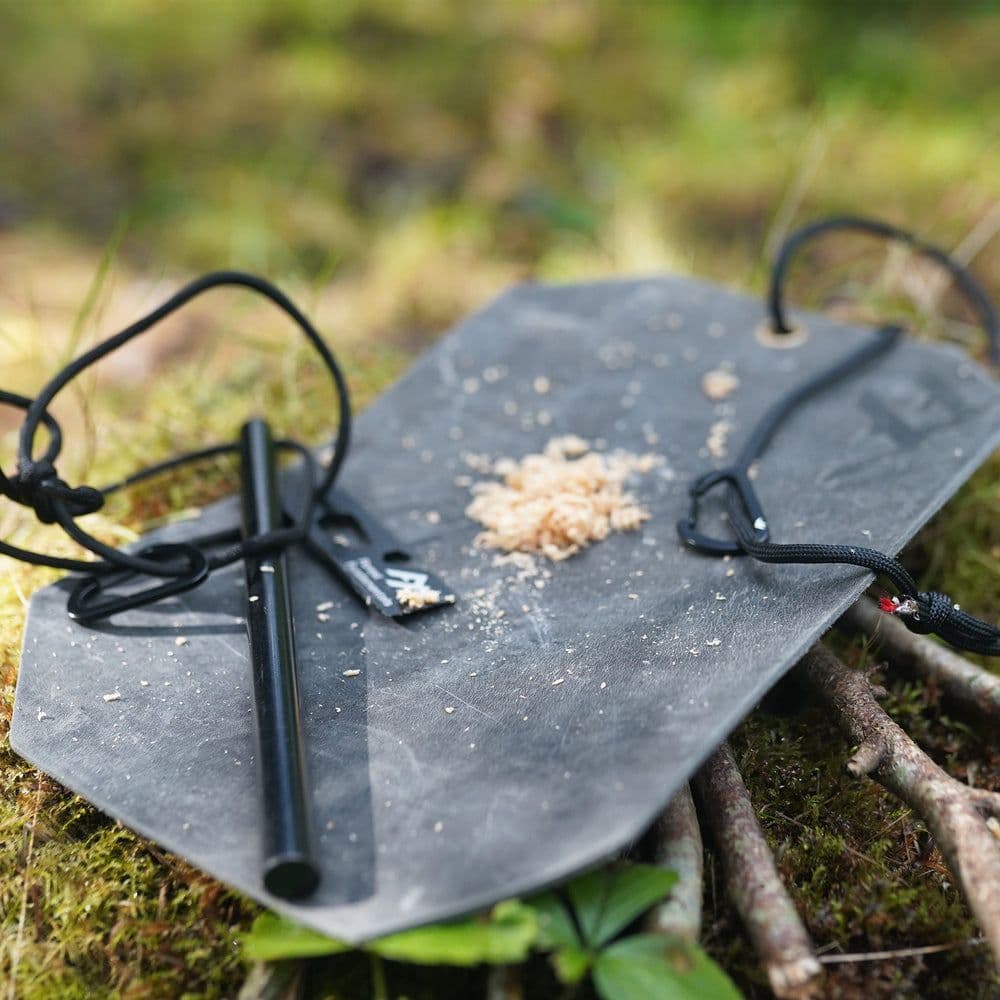 Forest Fundamentals Artisan Fire Mats 2mm Thick Waxed Leather Tinder ...