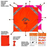 Forest Fundamentals Trail Utility Panels Emergency Signalling Marker Panels