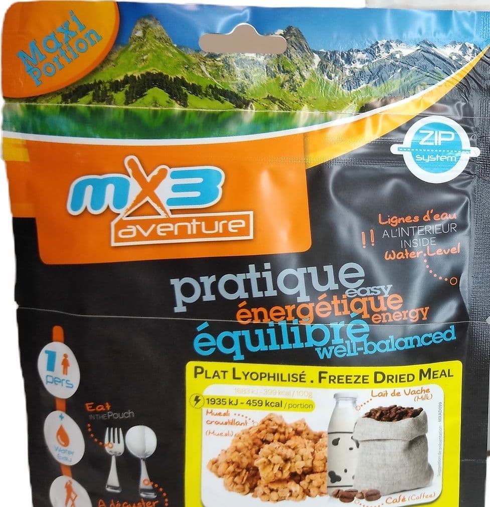 Frozen Rations Freeze Dried MRE Ration Meal Pouch - Coffee Oaty Dessert 115g ...