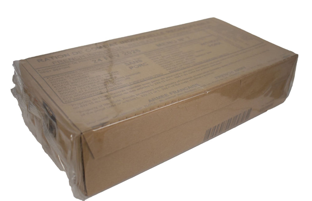 French Military 24 Hour RCIR MRE Ration Pack - Random Menu – Preppers ...