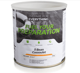 Fuel Your Preparation Freeze Dried Food Ration Meal Tin - 5 Bean Cassoulet
