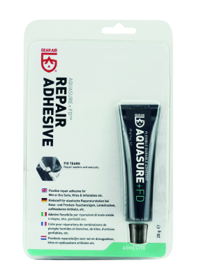 Gear Aid Aquasure+FD Flexible Durable Adhesive 28g Tube