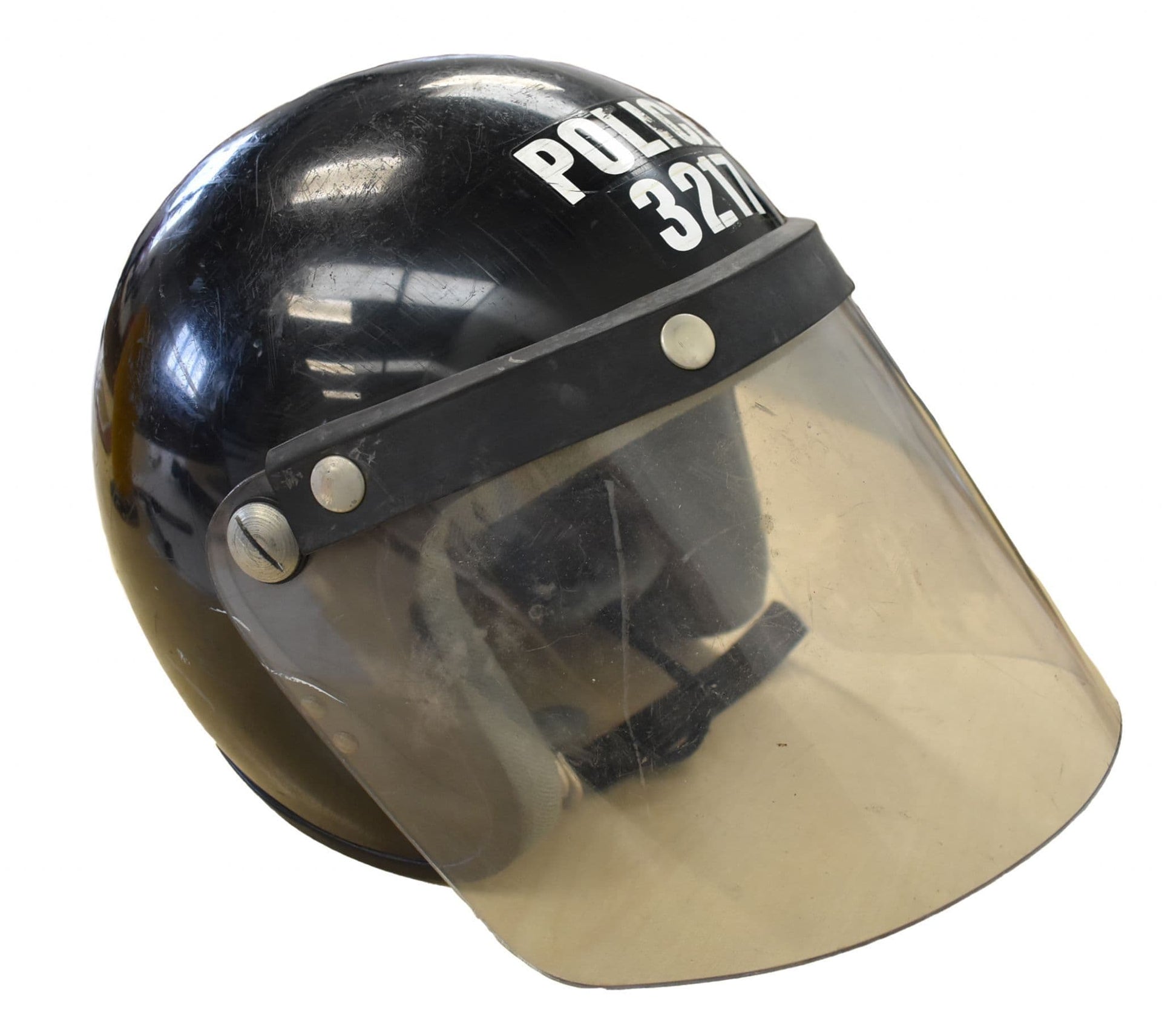 Genuine British Riot Police Protective Helmet