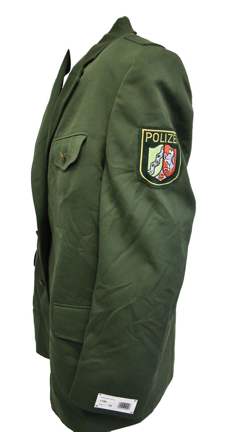 German Police Officer Green Dress Jacket