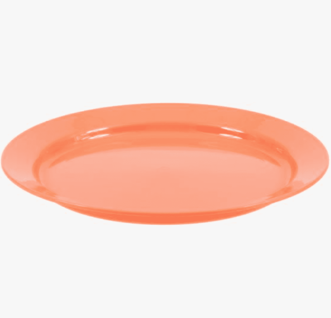 Highlander Coral Flat Plate - 24cm