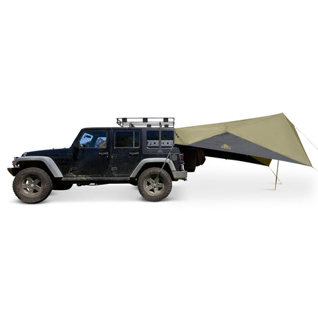 Kelty Waypoint Vehicle Tarp Shelter - Elm/Dark Shadow