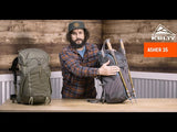 Kelty Asher 35L Backpack Bag - Winter Moss