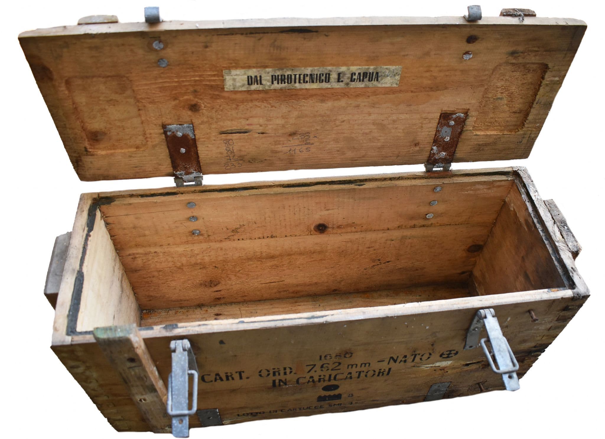 Italian Military Wooden Vintage Ammo Boxes – Preppers Shop UK