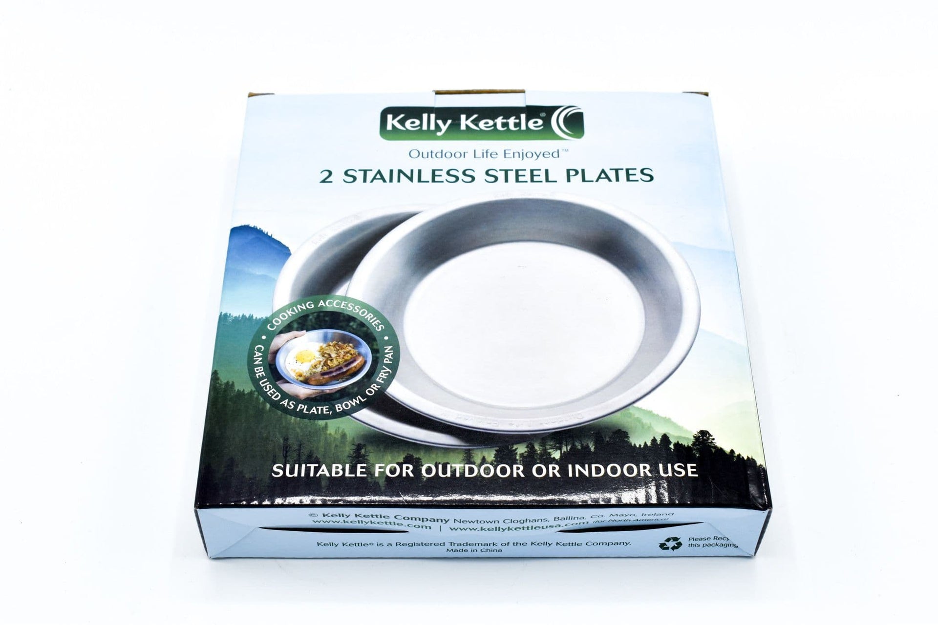 Kelly Kettle Camping Stainless Steel Plates x – Preppers Shop UK