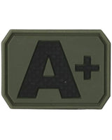 Kombat UK Blood Group Patch - A Positive